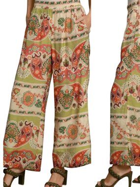 Umgee Lined Wide Leg Pants – Size 1XL – New With Tags